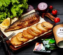 Ланч со скумбрией