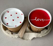 Набор Cake to go с дизайном Любовь