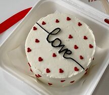 Бенто-торт Сердца