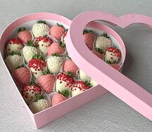 Коробочка-сердце Роза