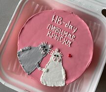 Бенто-торт Крыски