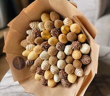 Букет из клубники Золотой век