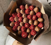 Букет из клубники Шоколадная роскошь