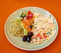 Завтрак с форелью