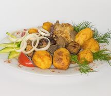 Казан-кебаб с говядина