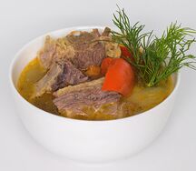 Шурпа с говядиной