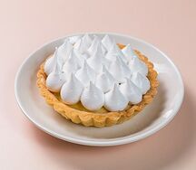 Тарталетка с лимонным курдом