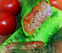 Шаурма чесночная