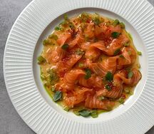 Карпаччо из лосося