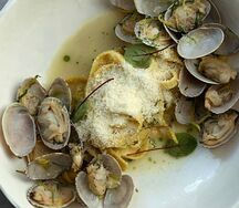 Тальятелле с вонголе