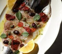 Карпаччо из дорадо