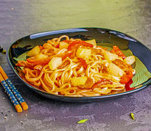 Свинина в кисло-сладком соусе