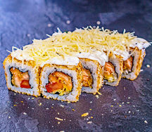 Ролл Цезарь с лососем