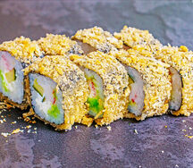 Ролл Калифорния темпура с крабом