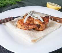 Шашлык из cвинoй шеи