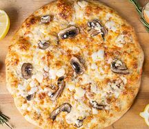 Пицца с грибами