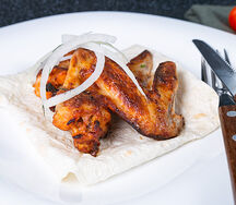 Шашлык из куриных крылышек