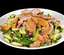 Битые огурцы с рулькой