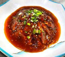 Говядина, томленная в фирменном соусе