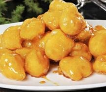 Банан в карамели