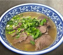 Телятина с лапшой