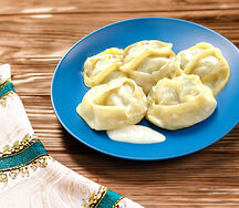 Манты с говядиной