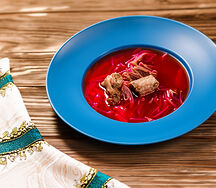 Борщ с говядиной