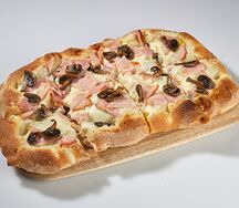Пицца Окорок и грибы