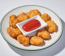 Куриные наггетсы с кетчупом