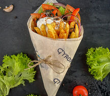 Пита гирос вегетарианский