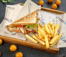 Тост Xl c курицей