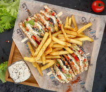 Клаб-сэндвич вегетарианский