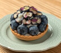 Тарт с голубикой