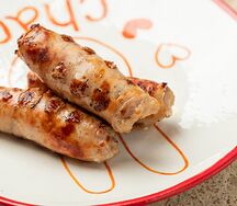 Куриные колбаски