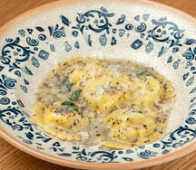 Равиоли с рикоттой и шпинатом