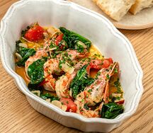 Креветки алио олио