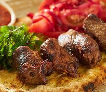 Шашлык из говяжьей вырезки