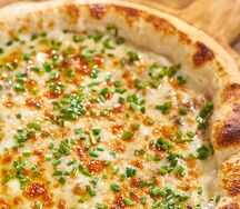 С лесными грибами и копченым сыром