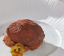 Шоколадная картошка с черносливом в роме