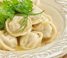 Пельмени Уральские из трех видов мяса