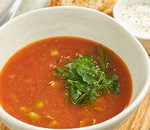 Наша солянка на копченом бульоне