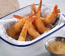 Креветки в панировке