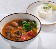 Том ям с креветками