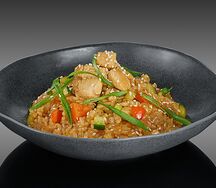 Рис с курицей