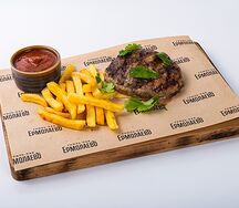 Кебаб с сырной лавой