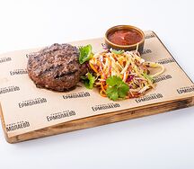 Бифштекс из мраморной говядины