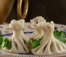 Хинкали с дагестанским барашком