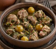 Чакапули-тушеный ягненок с тархуном