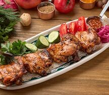 Шашлык из куриного бедра