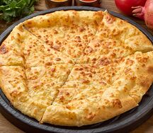 Хачапури по-мегрельски с двойным сыром